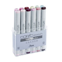 Фломастери COPIC Sketch Ex-1  - сет од 12 производи