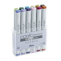 Фломастери COPIC Sketch Ex-6 - сет од 12 производи
