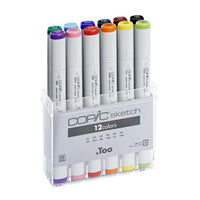 Фломастери COPIC Sketch  - сет од 12 производи