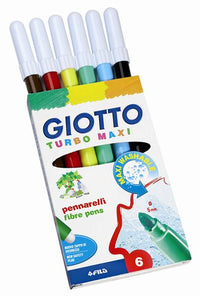 Фломастери GIOTTO STILNOVO - 6 бои