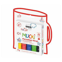 Фломастери за порцелан MUCKI KREUL 5 парчиња
