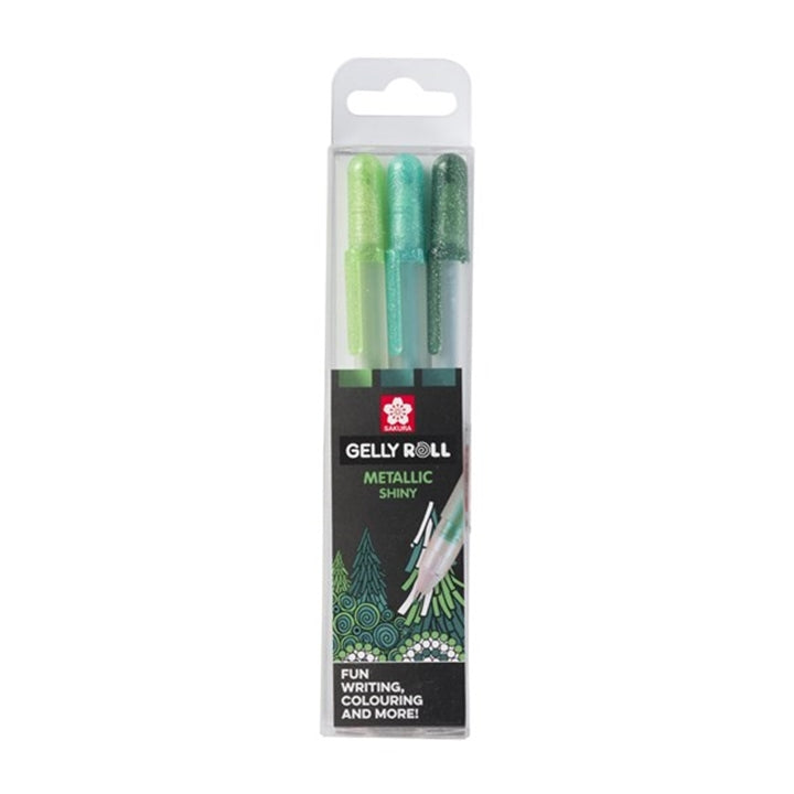 Гелни пенкала Sakura Gelly Roll METALLIC - 3 парчиња - 3