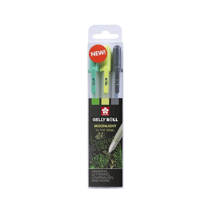 Гелни пенкала Sakura Gelly Roll MOONLIGHT - 3 парчиња - 4