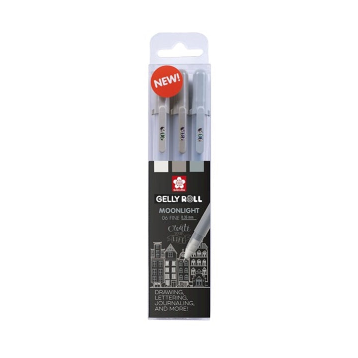 Гелни пенкала Sakura Gelly Roll MOONLIGHT - 3 парчиња - 5
