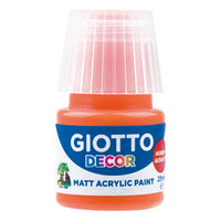 Giotto Decor мат акрилна боја 25 ml – портокалова