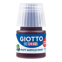 Giotto Decor мат акрилна боја 25 ml – сепија