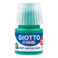 Giotto Decor мат акрилна боја 25 ml – смарагдно зелена