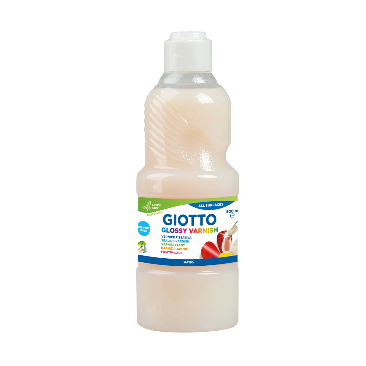 GIOTTO Glossy сјаен заштитен транспарентен лак 500 ml