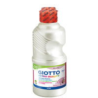 Giotto темперна боја со бисерен сјај 250 ml – бела