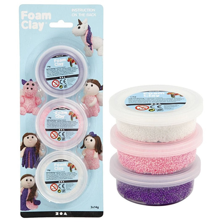 Глина за моделирање Foam Clay - princess