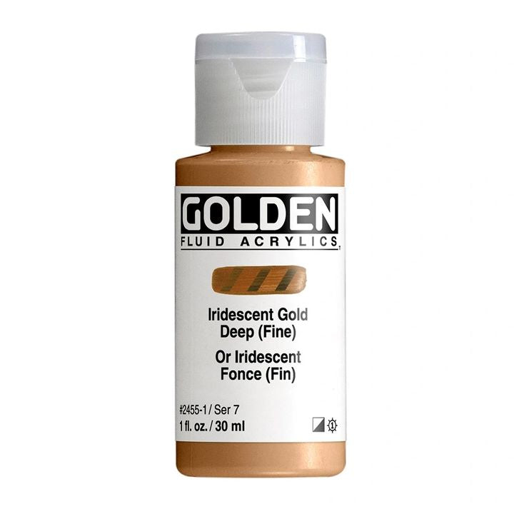 GOLDEN Fluid Iridescent акрилна боја 30 ml - 1