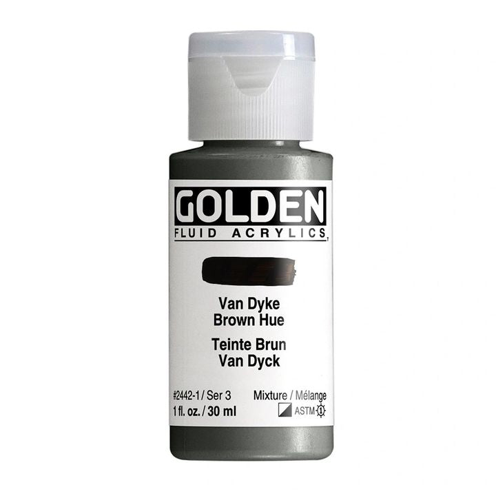 GOLDEN флуидна акрилна боја 30 ml