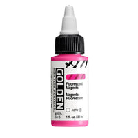 GOLDEN Флуоресцентна акрилна боја со висок проток 30 ml - 1