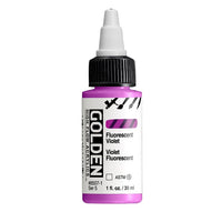 GOLDEN Флуоресцентна акрилна боја со висок проток 30 ml - 3