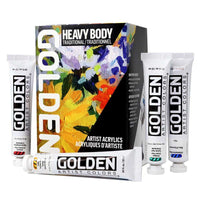 GOLDEN Heavy Body сет акрилни бои Traditional 7 x 22 ml