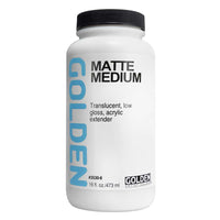 GOLDEN Matte Medium течен мат акрилен медиум