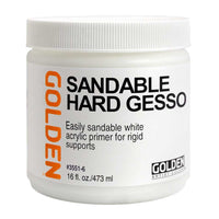 GOLDEN Sandable Hard Gesso бел акрилен гесо грунд за брусење