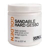 GOLDEN Sandable Hard Gesso бел акрилен гесо грунд за брусење