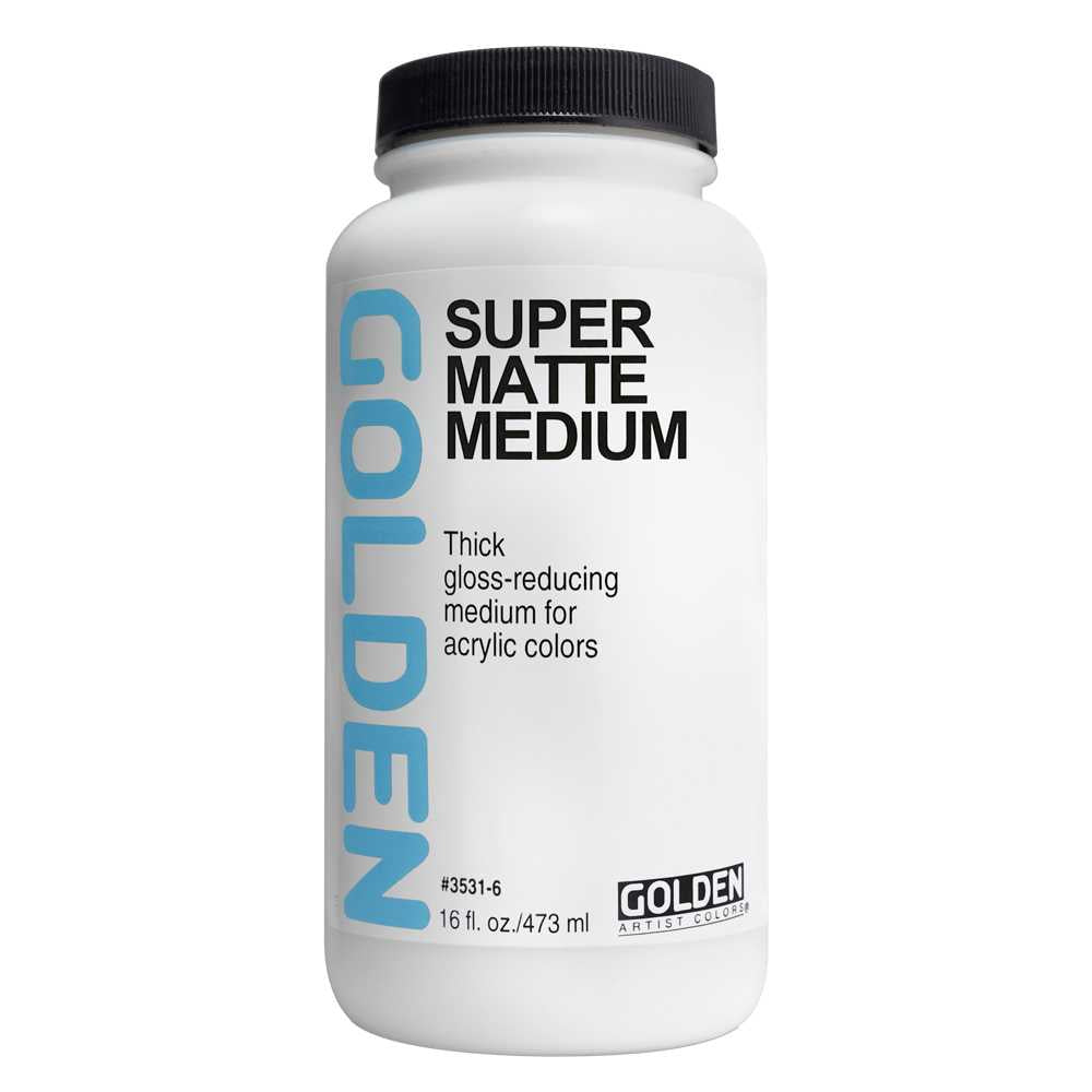GOLDEN Super Matte Medium екстра матен акрилен медиум