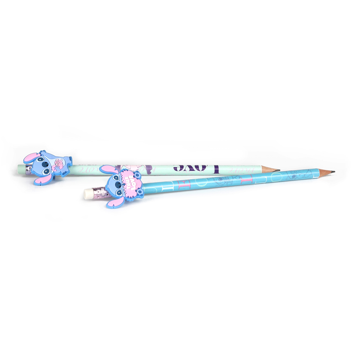 Графитен молив Colorino Stitch Pastel со бела гума