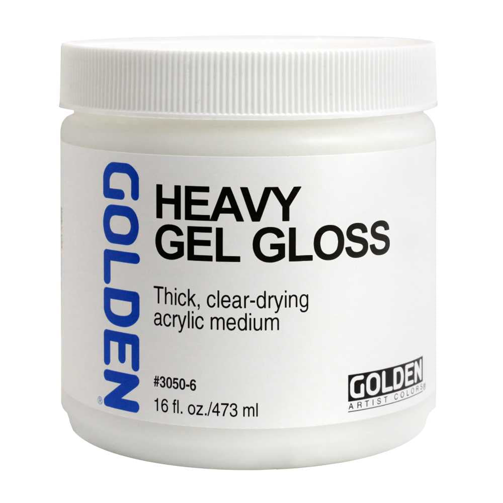 Густ акрилен гел GOLDEN Heavy Gel Gloss сјаен