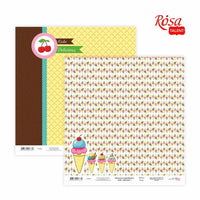 Хартии за scrapbooking 30.48 x 30.48 cm Cake delicious | различни мотиви - 1
