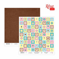 Хартии за scrapbooking 30.48 x 30.48 cm Cake delicious | различни мотиви - 4