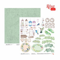 Хартии за scrapbooking 30.48 x 30.48 cm Emotion and Romance | разни мотиви - 7