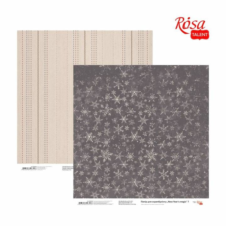 Хартии за scrapbooking 30.48 x 30.48 cm New Years magic | различни мотиви - 4