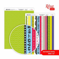 Хартии за scrapbooking Color Style A4 | различни мотиви - 7