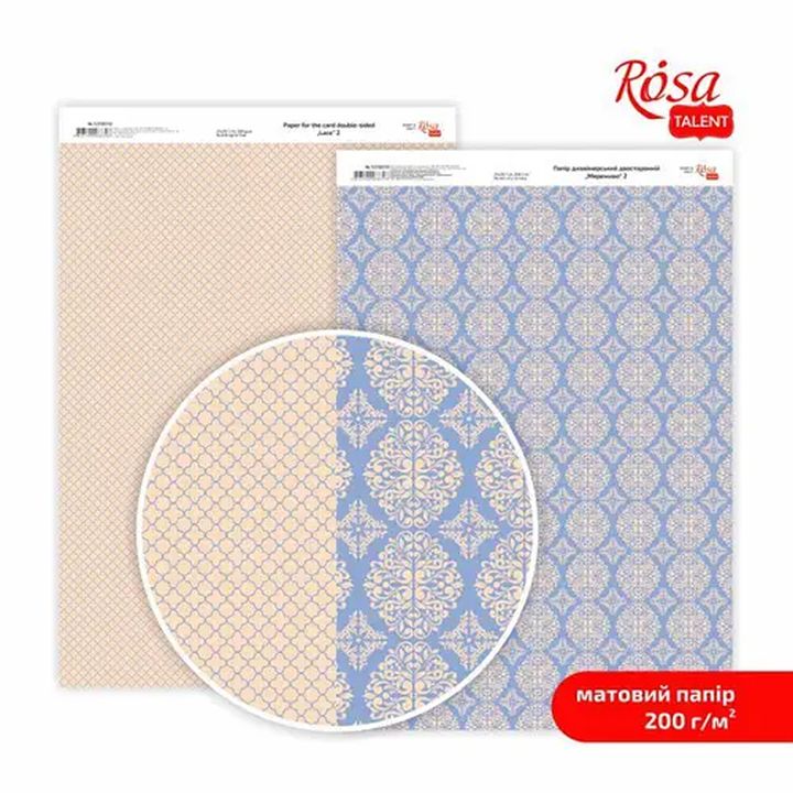 Хартии за scrapbooking Lace A4 | различни мотиви - 3