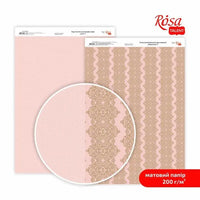 Хартии за scrapbooking Lace A4 | различни мотиви - 6