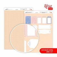 Хартии за scrapbooking Lace A4 | различни мотиви - 9