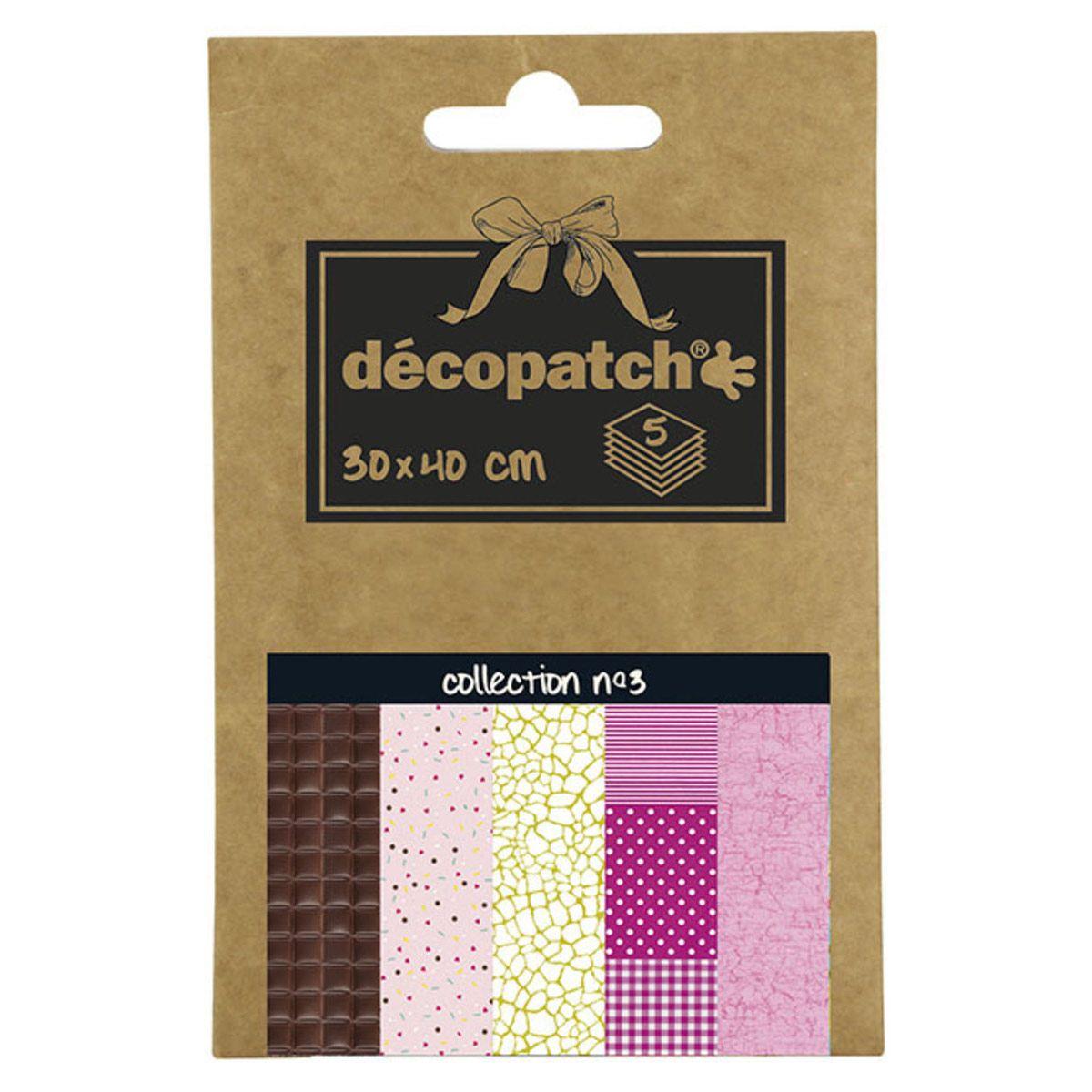 Хартија за декупаж CLAIREFONTAINE Decopatch 30 x 40 cm – колекции 6 – 20