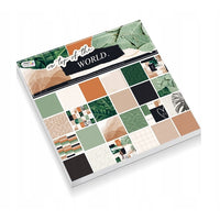 Хартија за scrapbooking 24 листови 30.5 x 30.5 - Растенија мотиви