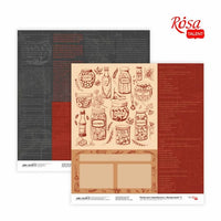 Хартија за scrapbooking 30.48 x 30.48 cm Recipe book | различни мотиви - 3