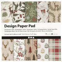 Хартија за scrapbooking Christmas 15.2 x 15.2 cm - 50 листови