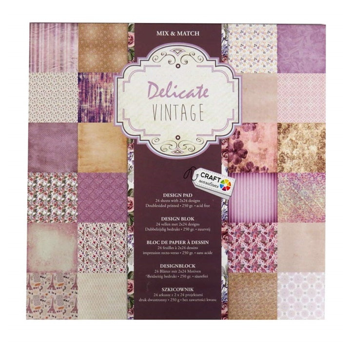 Хартија за scrapbooking Craft Sensations 30.5x30.5 cm - 24 листови