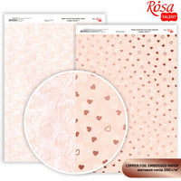 Хартија за scrapbooking Hearts A4 | разни нијанси - 5