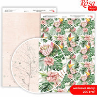 Хартија за scrapbooking King Protea A4 | различни мотиви - 3