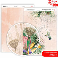 Хартија за scrapbooking King Protea A4 | различни мотиви - 5