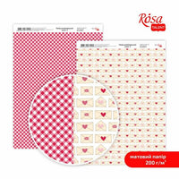 Хартија за scrapbooking Love A4 | различни мотиви - 3