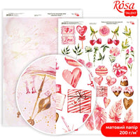 Хартија за scrapbooking Love Mood A4 | различни мотиви - 7