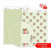Хартија за scrapbooking Magic roses A4 | различни мотиви - 3