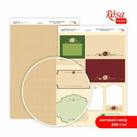 Хартија за scrapbooking Magic roses A4 | различни мотиви - 7