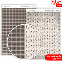 Хартија за scrapbooking Mens Style A4 | различни мотиви - 9