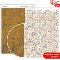 Хартија за scrapbooking Mens Style A4 | различни мотиви - 6