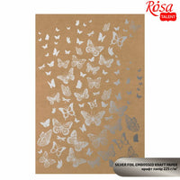 Хартија за scrapbooking со метални елементи A4 | различни мотиви - 6
