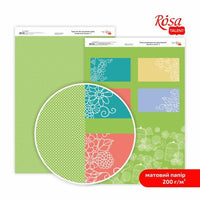 Хартија за scrapbooking Tenderness flowers A4 | различни мотиви - 4