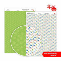 Хартија за scrapbooking Tenderness flowers A4 | различни мотиви - 6